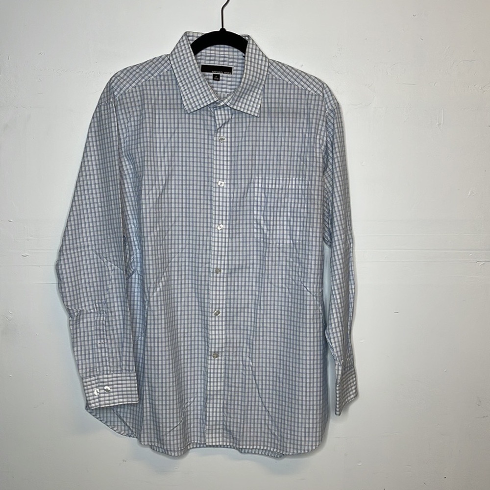 Michael Kors Button Down Long Sleeve Polo Shirt